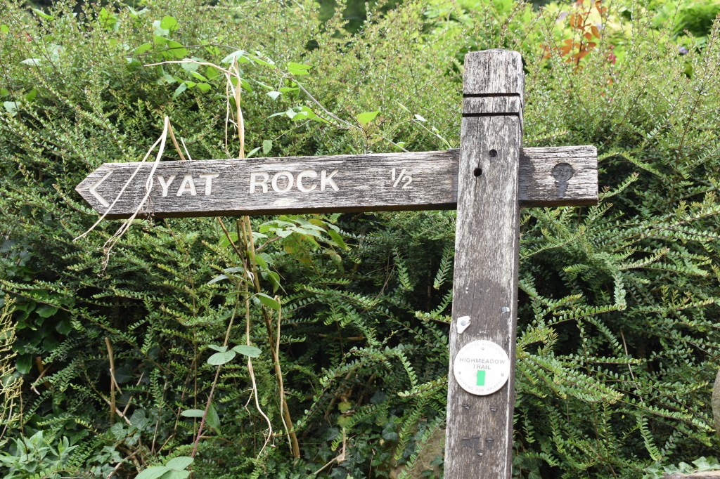 Yat Rock signpost
