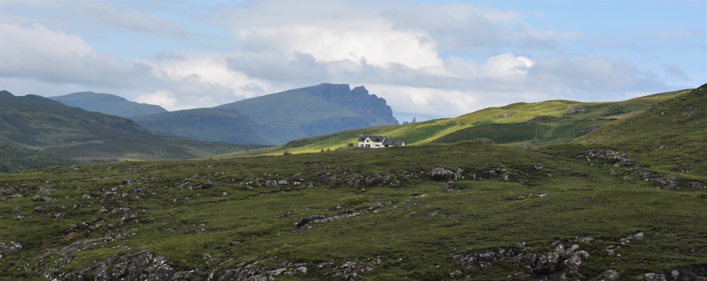 View on Portree walk