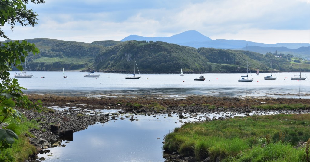 View on Portree walk