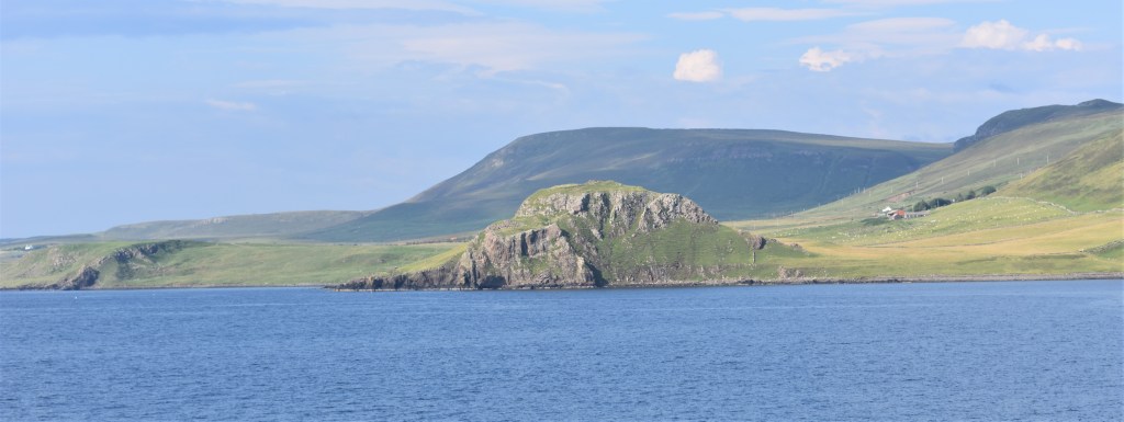 View of Skye from ferry